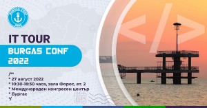 Деветото издание на събитието за програмисти „BurgasConf“ ще се проведе в Конгресния център в събота